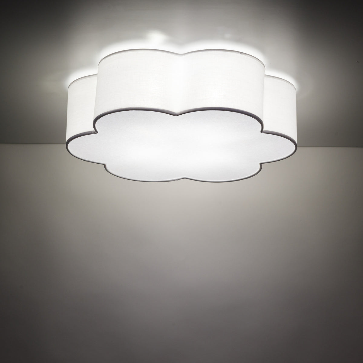 Plafonieră TK Lighting Capri, alb, 4 x E27, 10735