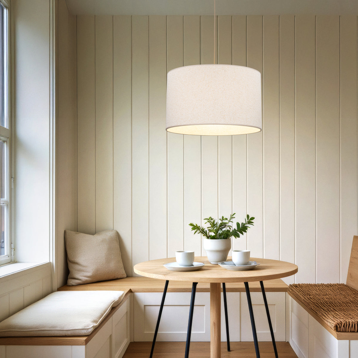 Pendul TK Lighting Vellum, nisip, 10753