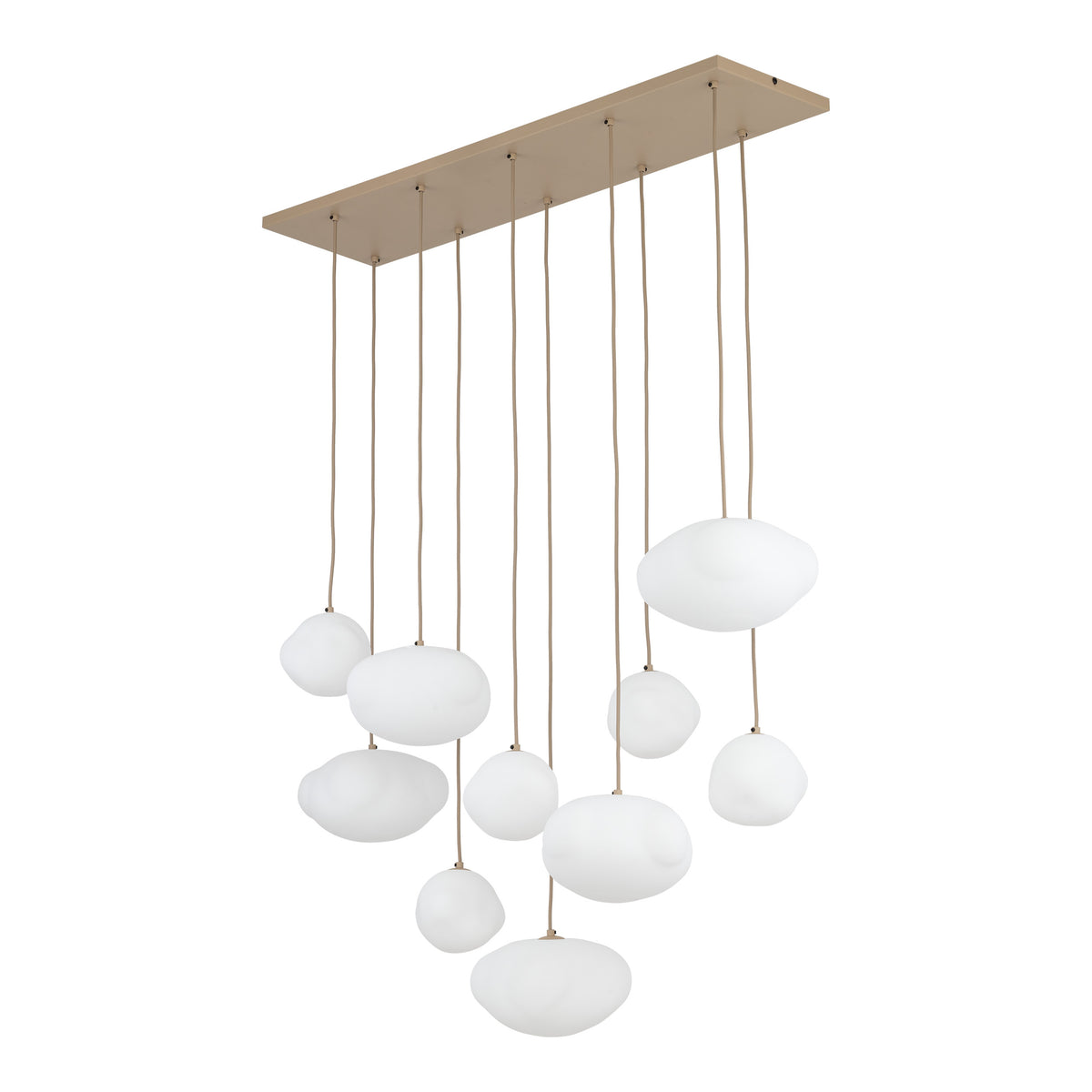 Lustră TK Lighting Nebia, nisip, 10 x G9, 10754