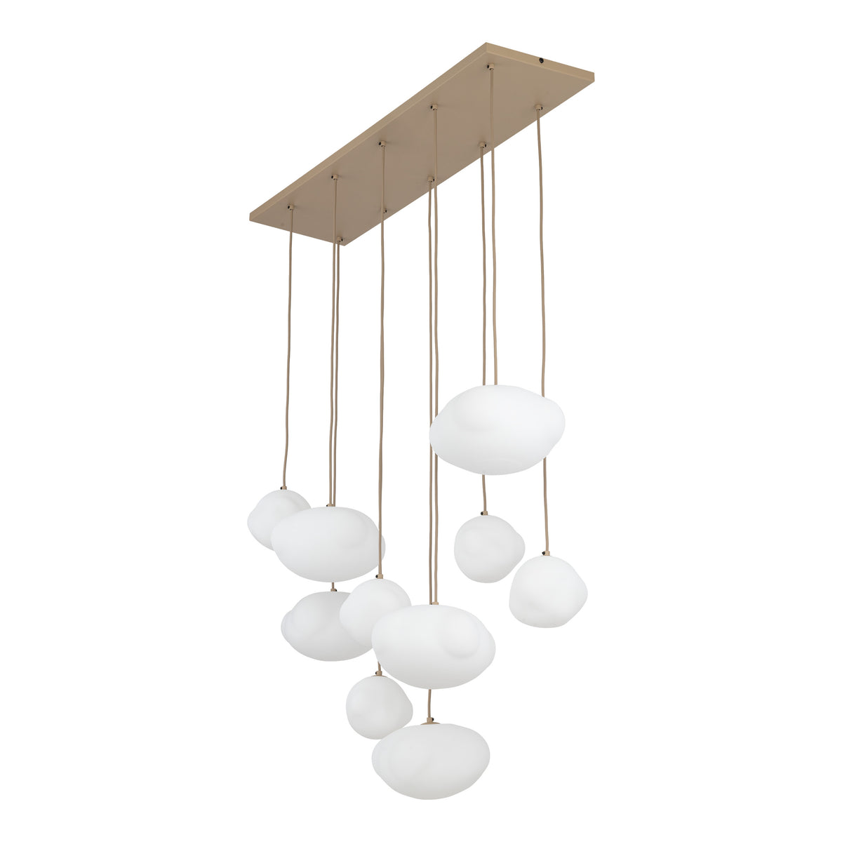 Lustră TK Lighting Nebia, nisip, 10 x G9, 10754