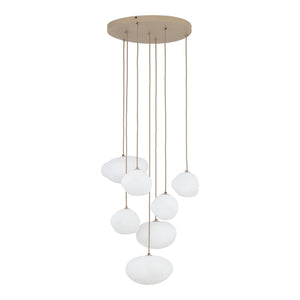 Lustră TK Lighting Nebia, nisip, 7 x G9, 10756