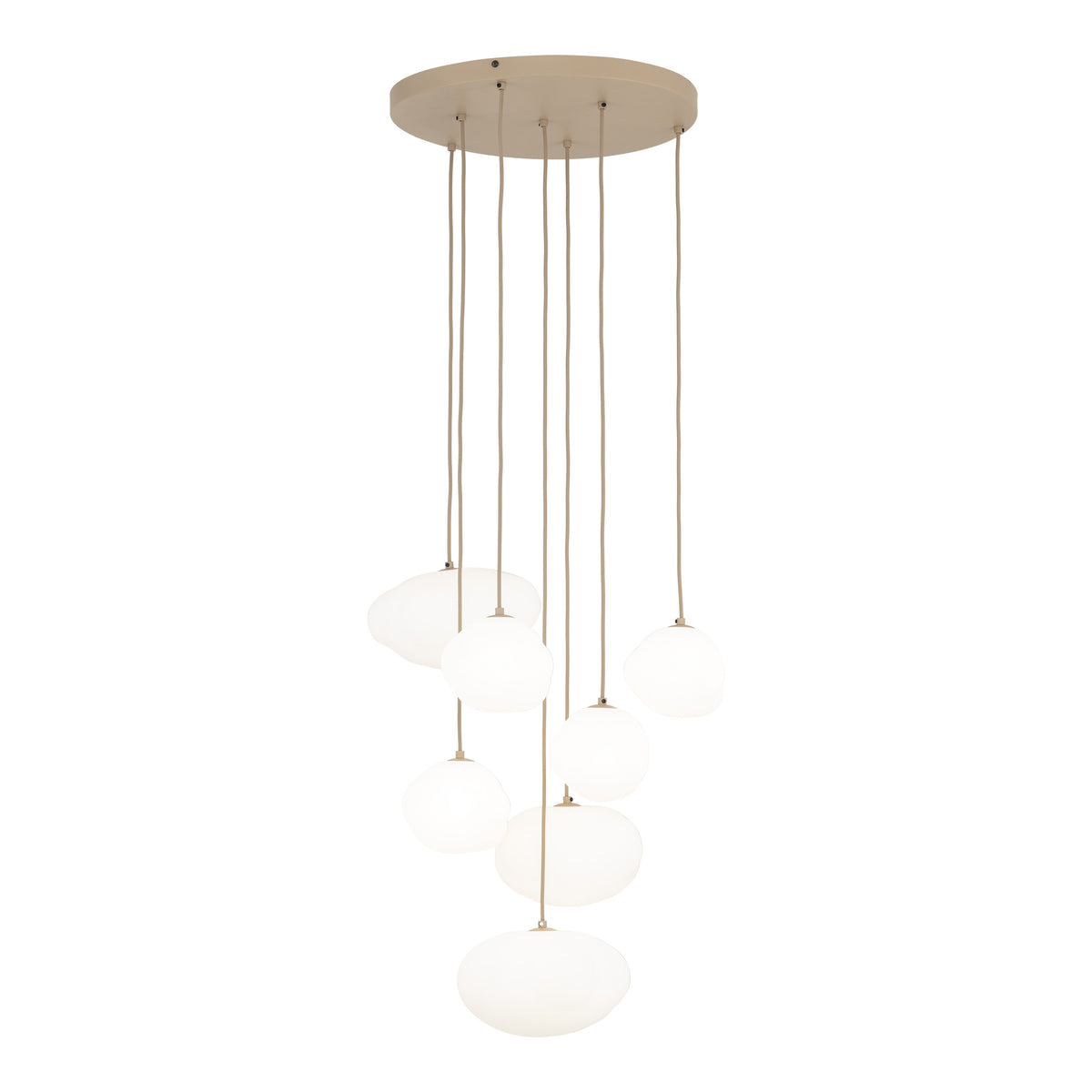 Lustră TK Lighting Nebia, nisip, 7 x G9, 10756