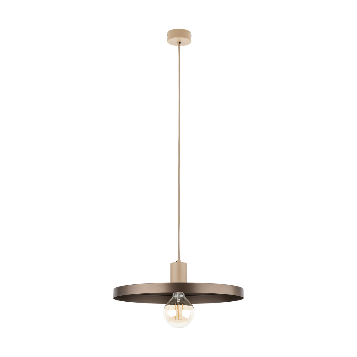 Pendul TK Lighting Sila 400, nisip, maro, 10758