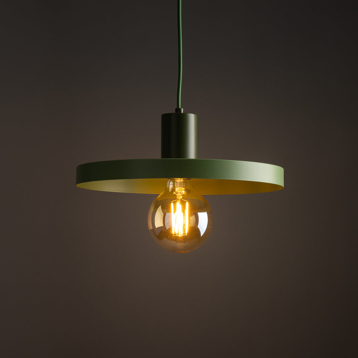 Pendul TK Lighting Sila Peapod 300, verde, 10761