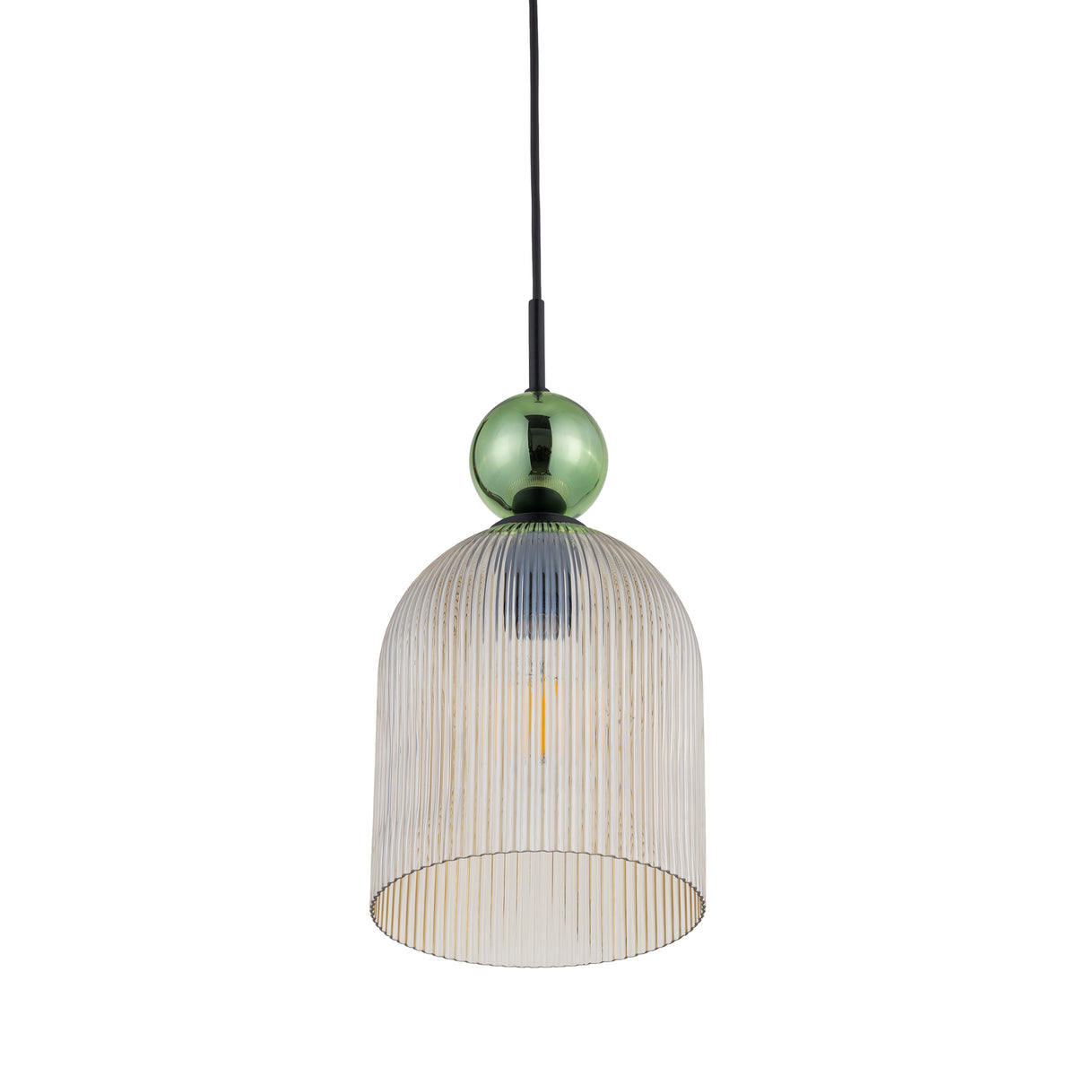 Pendul TK Lighting Sophia Big, verde, coniac, 10776