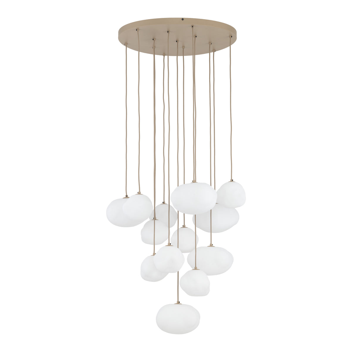 Lustră TK Lighting Nebia, nisip, 13 x G9, 10782