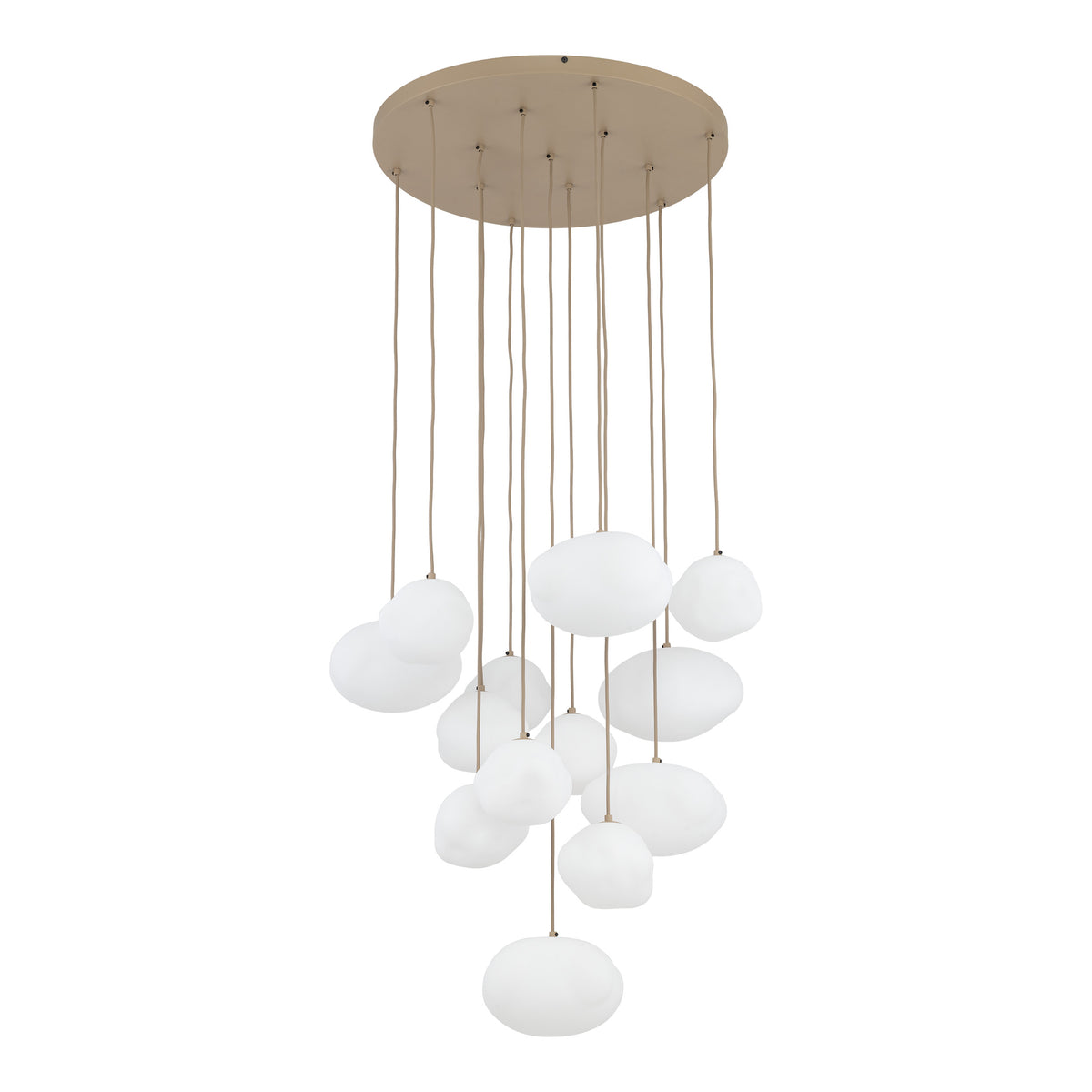 Lustră TK Lighting Nebia, nisip, 13 x G9, 10782