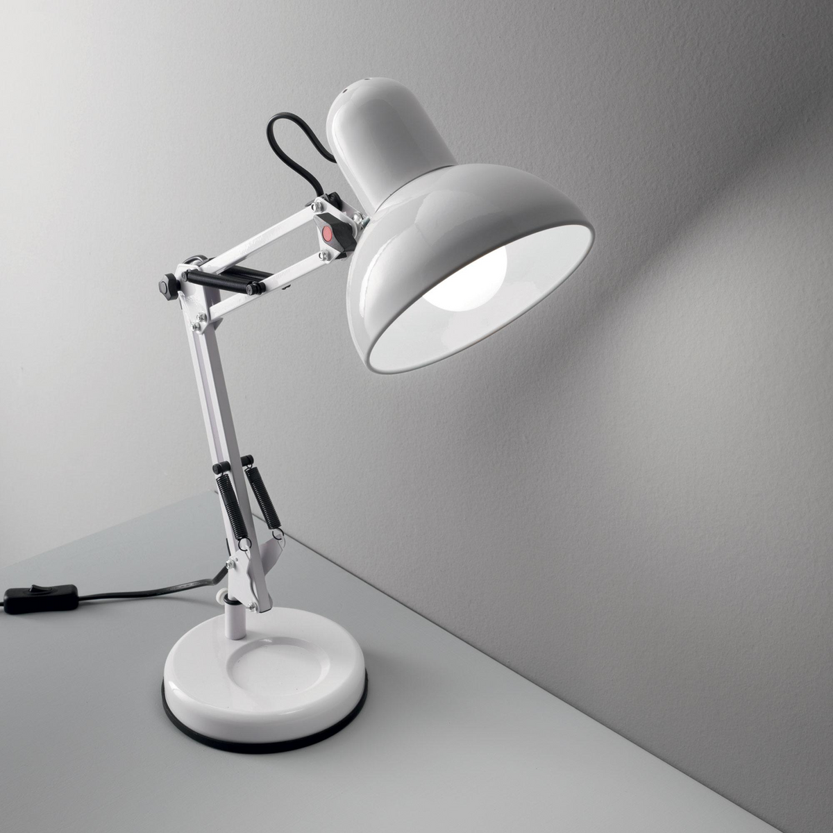 Veioză Ideal Lux Kelly TL1, negru, 108094