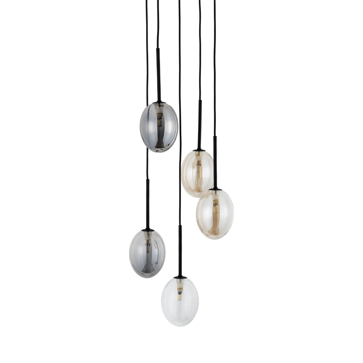 Lustră TK Lighting Pearl Mix, 5 x G9, 10844