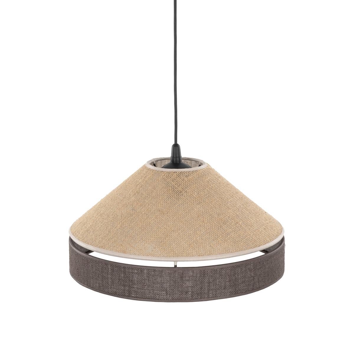 Pendul TK Lighting Eliss, negru, iută, 10874