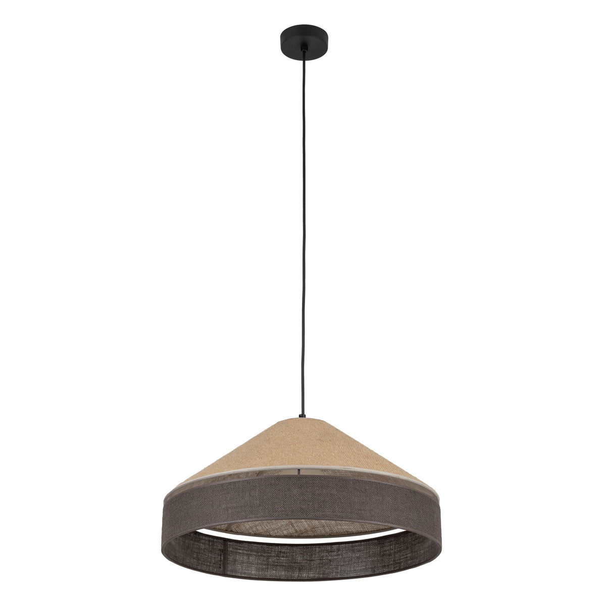Pendul TK Lighting Eliss 500, iută, maro, 10895