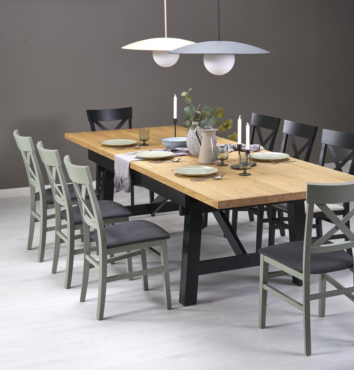 Pendul TK Lighting Slate Glass, nisip, 10910