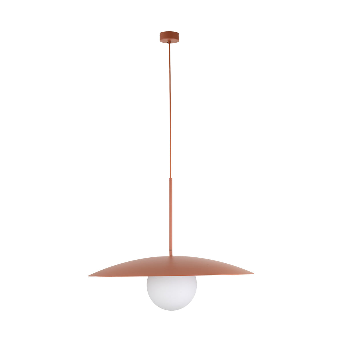 Pendul TK Lighting Slate Glass, cărămiziu, 10911