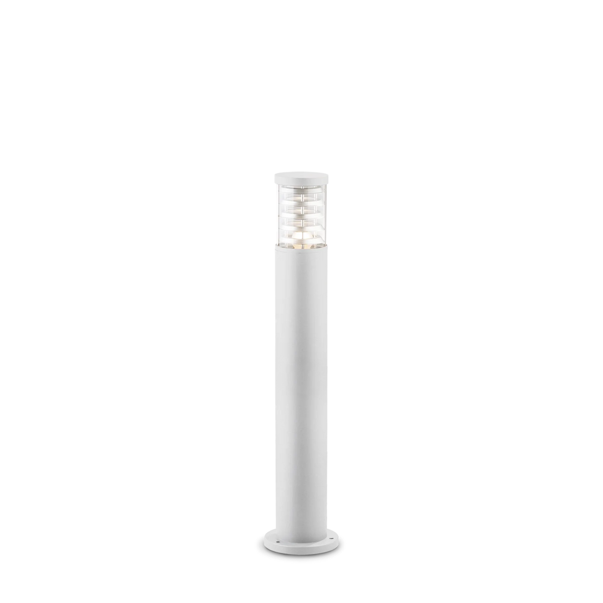 Stâlp de iluminat exterior Ideal Lux Tronco PT1, alb, H80 cm, 109138
