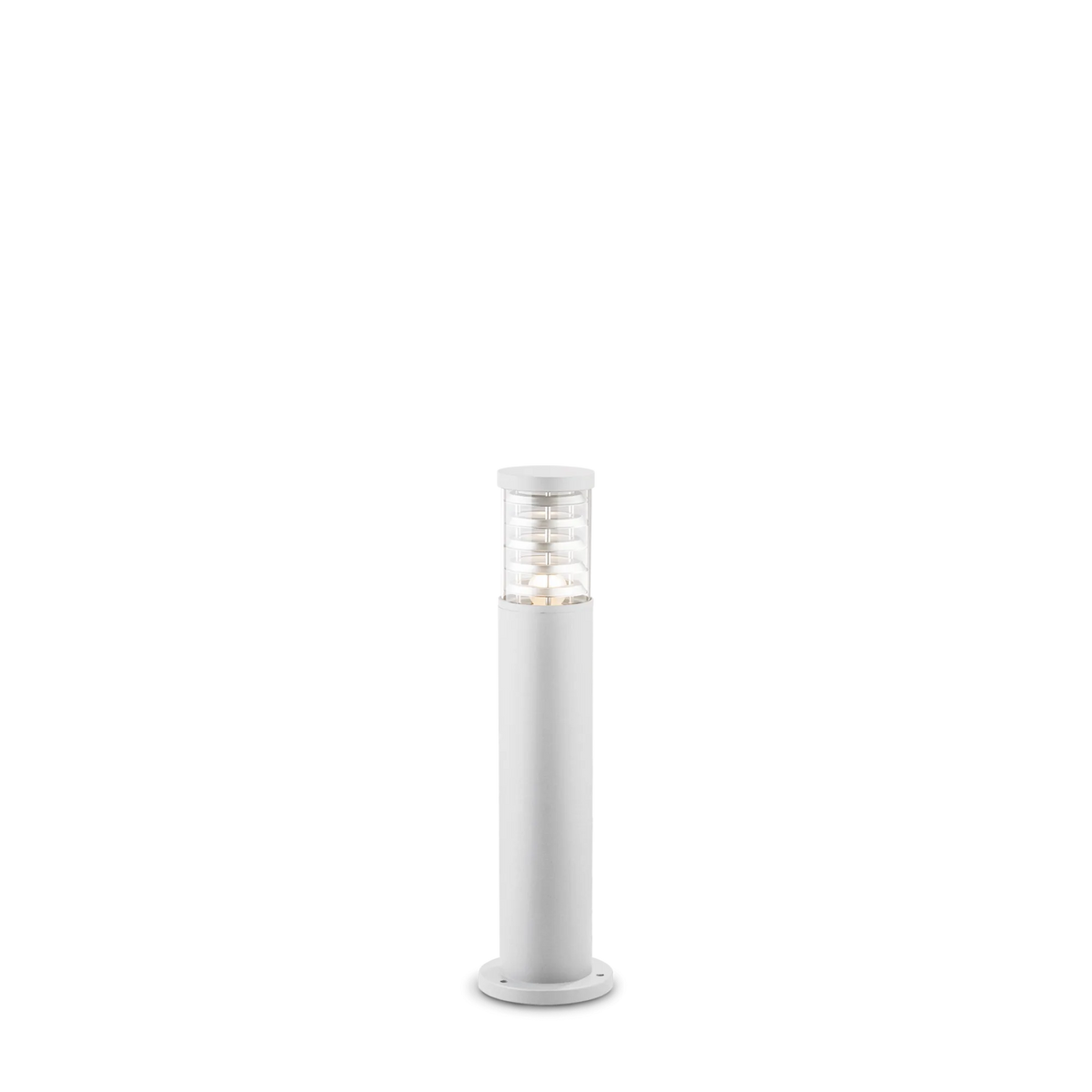 Stâlp de iluminat exterior Ideal Lux Tronco PT1, alb, H60 cm, 109145