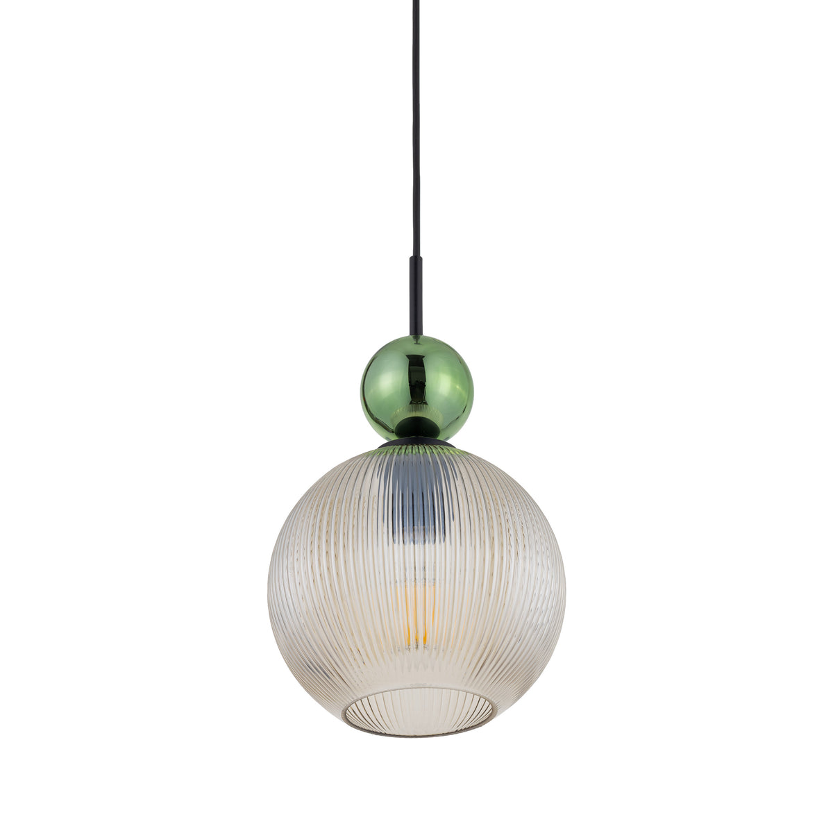 Pendul TK Lighting Sophia Big, verde, coniac, 10930