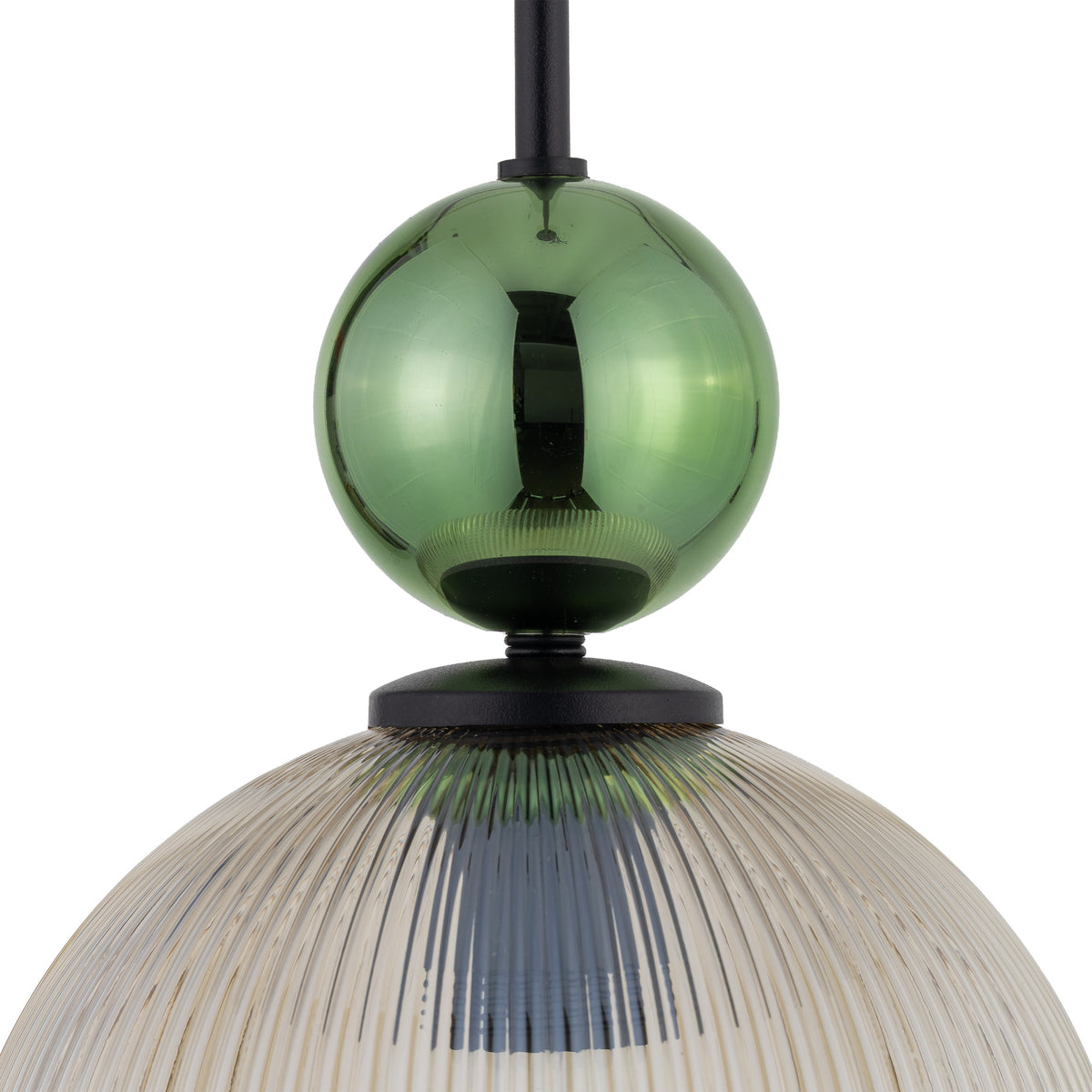Pendul TK Lighting Sophia Big, verde, coniac, 10930