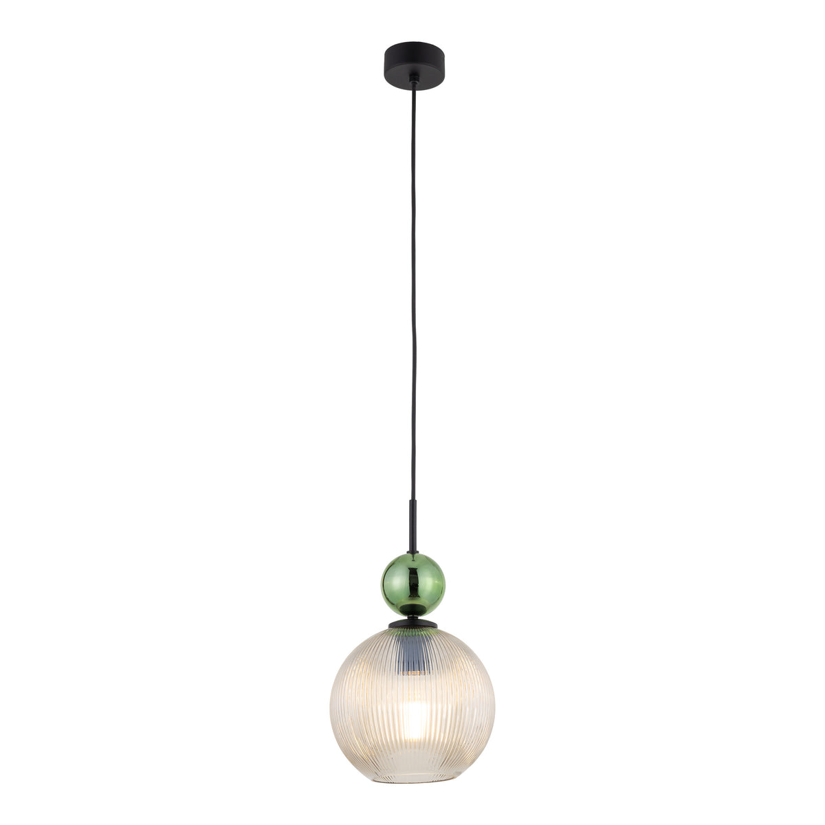 Pendul TK Lighting Sophia Big, verde, coniac, 10930
