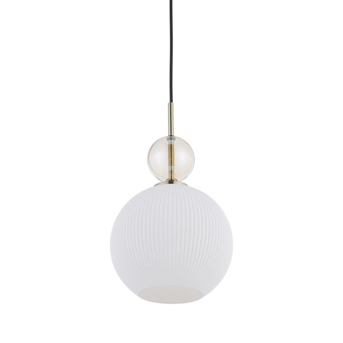 Pendul TK Lighting Sophia Big, coniac, alb, 10931
