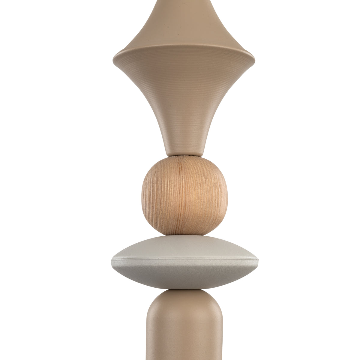 Pendul TK Lighting Tower, nisip, lemn, 10959