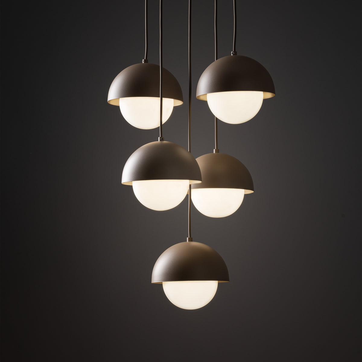 Lustră TK Lighting Bono, nisip, 5 x G9, 10966