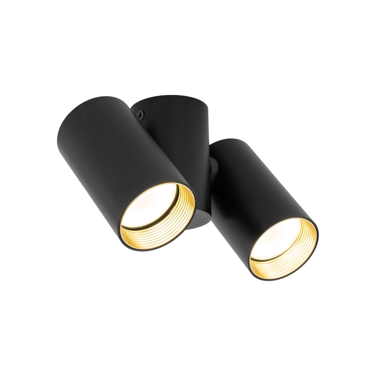 Plafonieră TK Lighting Amis Downlight, negru, 2 x GU10, 10974