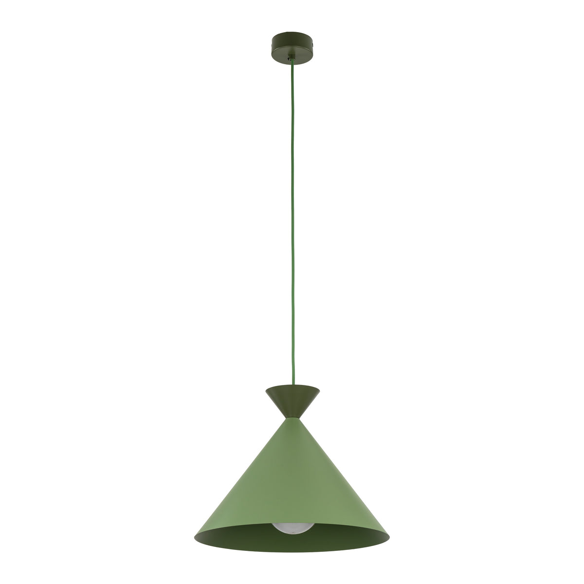 Pendul TK Lighting Matteo Peapod L, verde, 11004