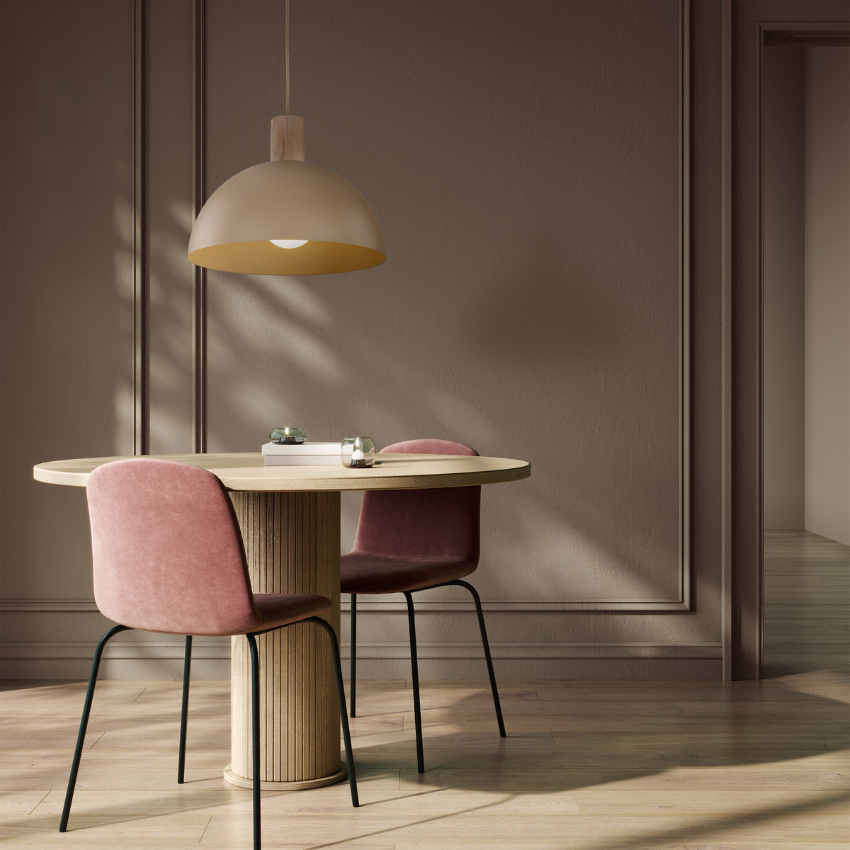 Pendul TK Lighting Oslo, nisip, 11010