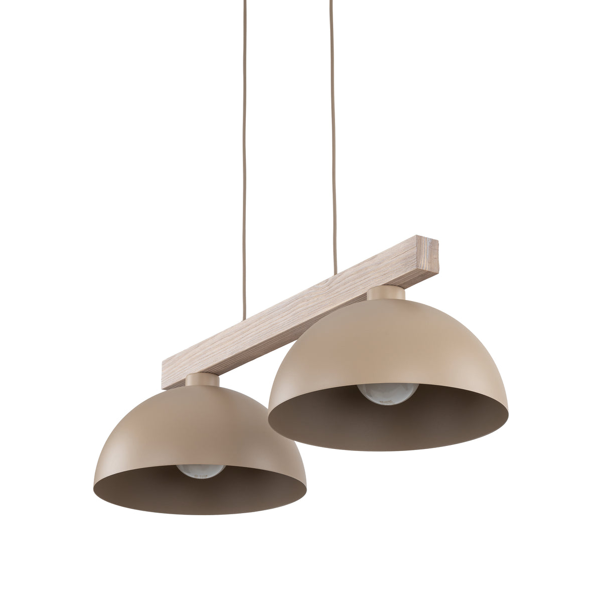 Lustră TK Lighting Oslo, nisip, 2 x E27, 11011