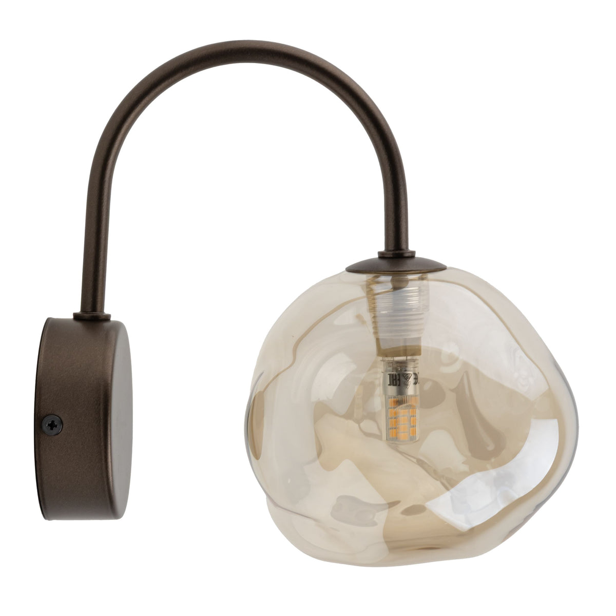 Aplică TK Lighting Lava, maro, 11024