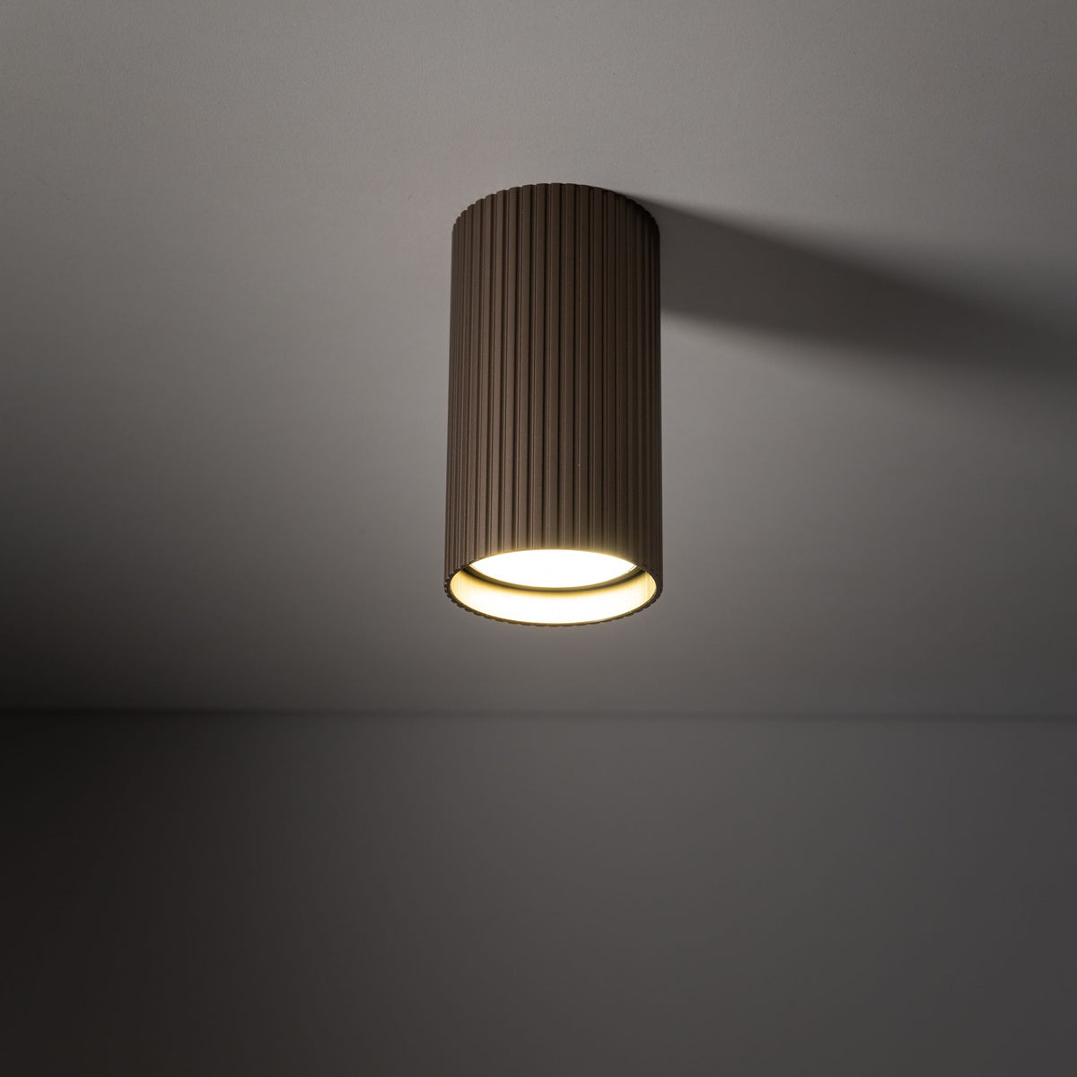 Plafonieră TK Lighting Tune S, maro, 11027