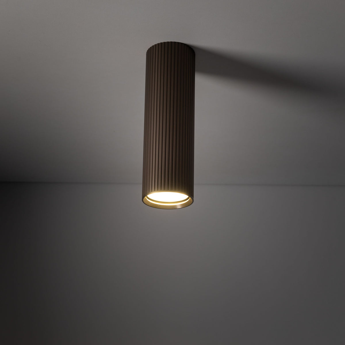 Plafonieră TK Lighting Tune M, maro, 11028