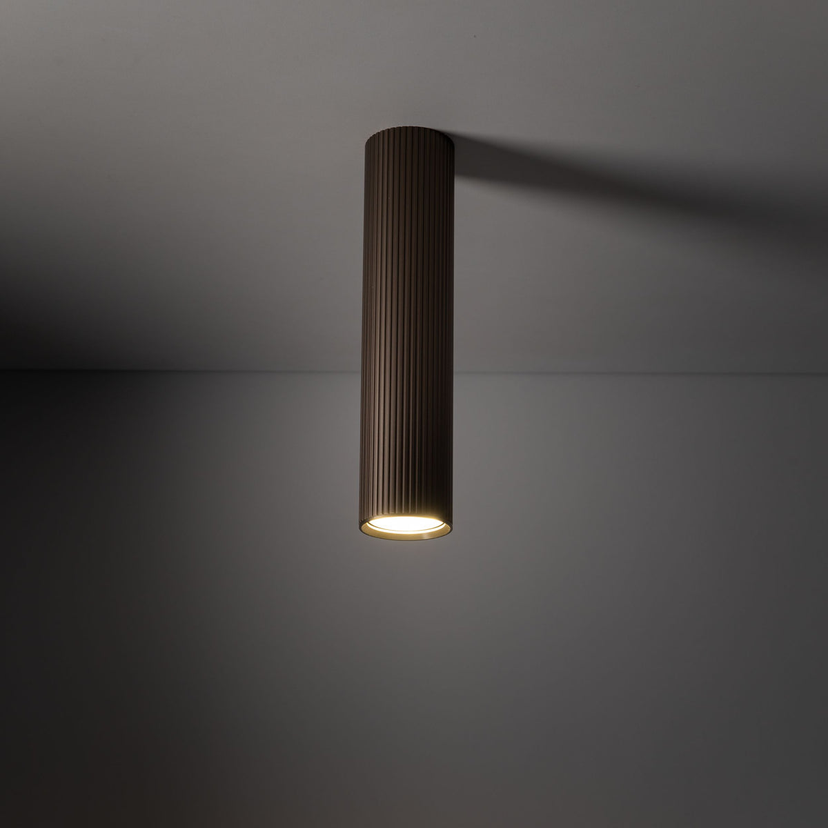 Plafonieră TK Lighting Tune L, maro, 11029