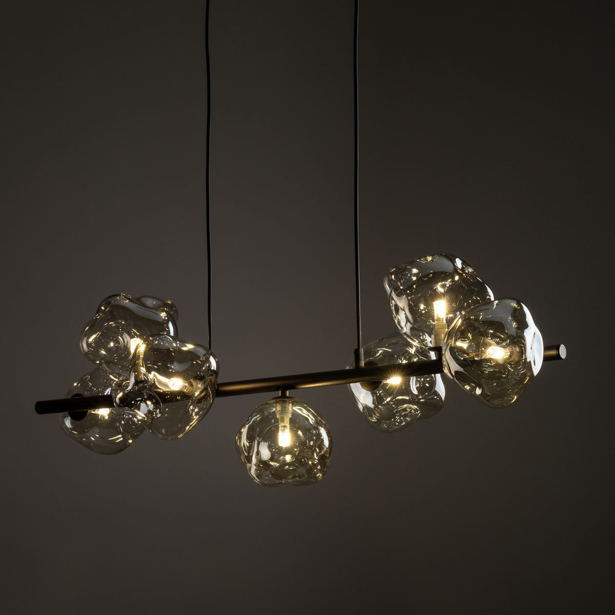 Lustră TK Lighting Lava, maro, 7 x G9, 11033