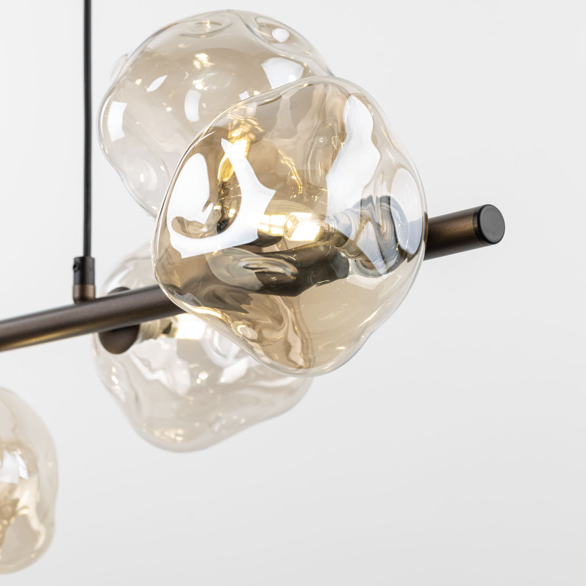 Lustră TK Lighting Lava, maro, 7 x G9, 11033