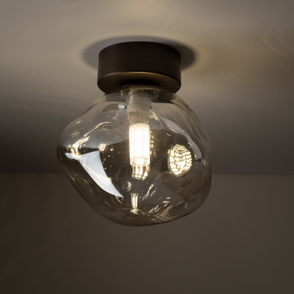 Aplică TK Lighting Lava, maro, 11034