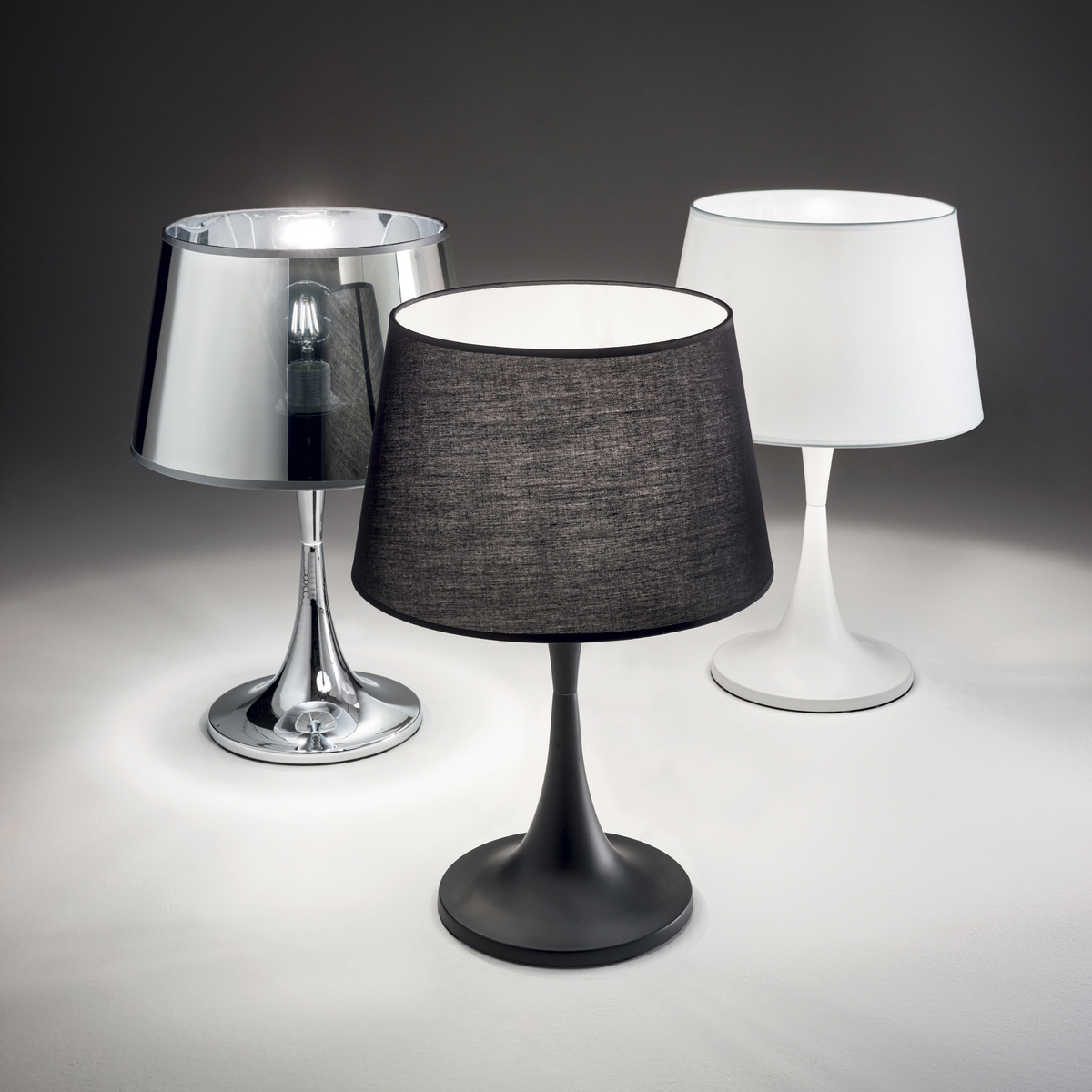 Veioză Ideal Lux London TL1 Small, negru, 110554