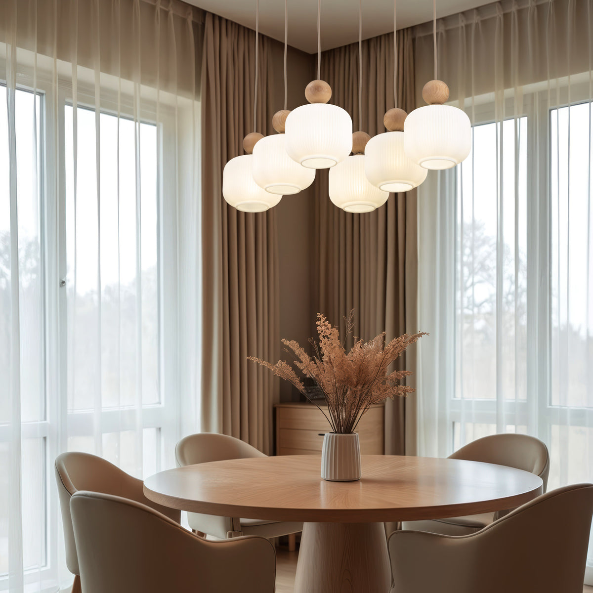 Lustră TK Lighting Ballo, 6 x E14, 11052