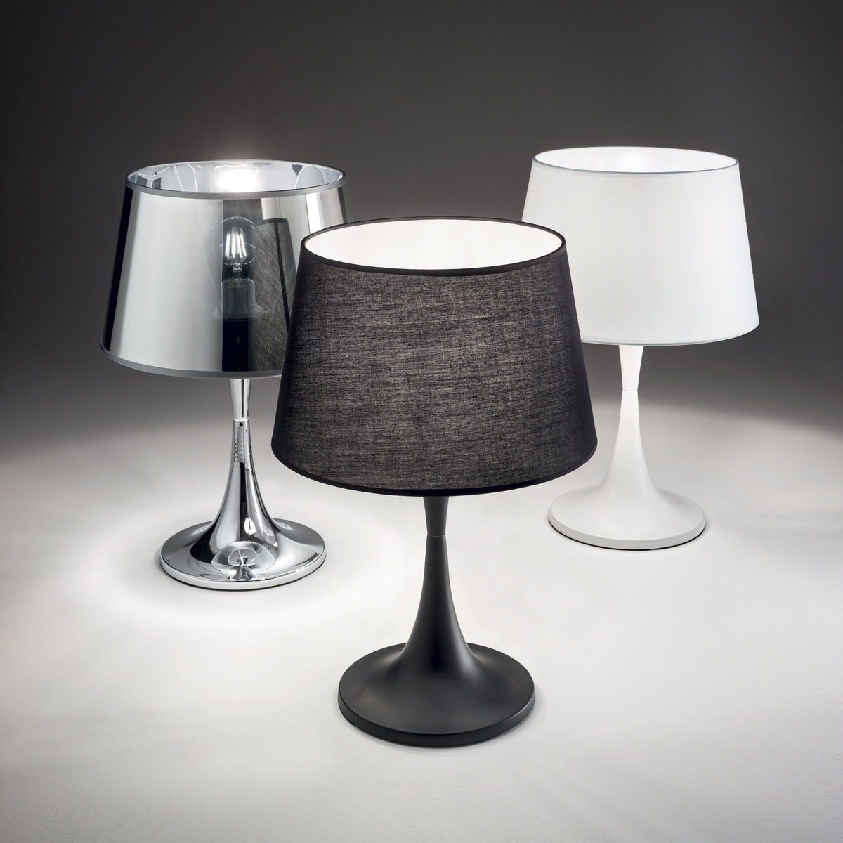 Veioză Ideal Lux London TL1 Small, alb, 110530