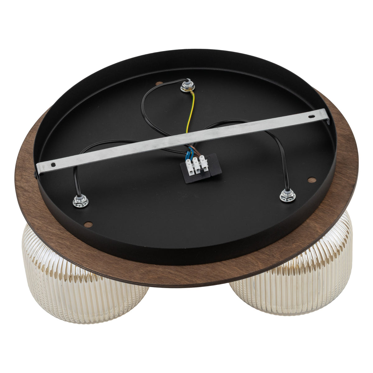 Plafonieră TK Lighting Salvia, maro, 3 x E14, 11068