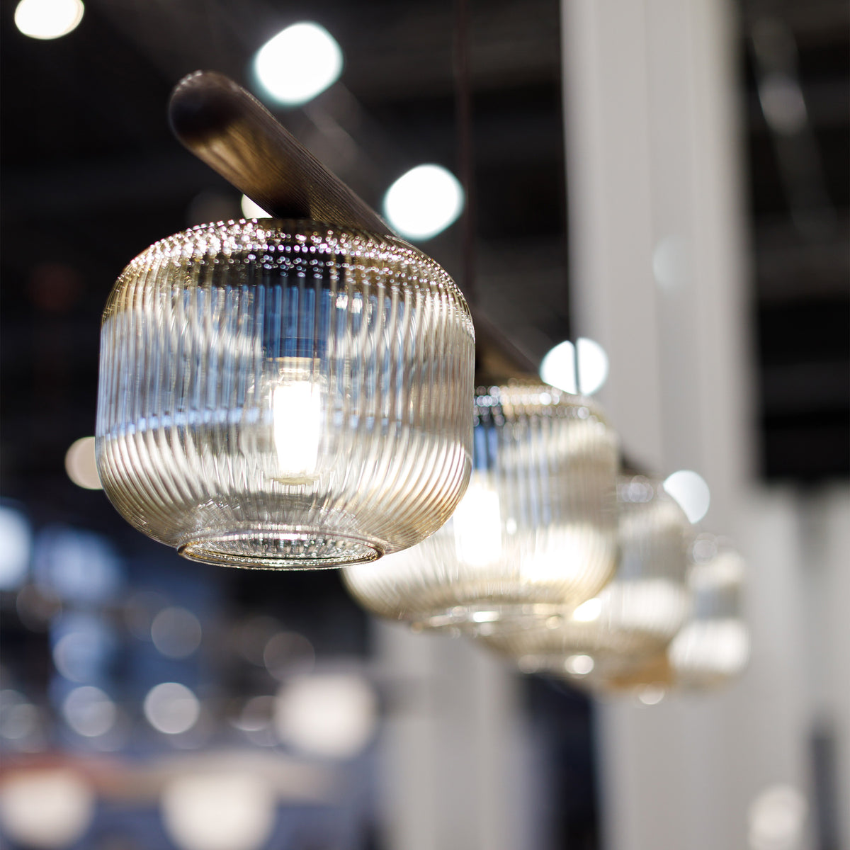 Lustră TK Lighting Salvia, maro, 4 x E14, 11070