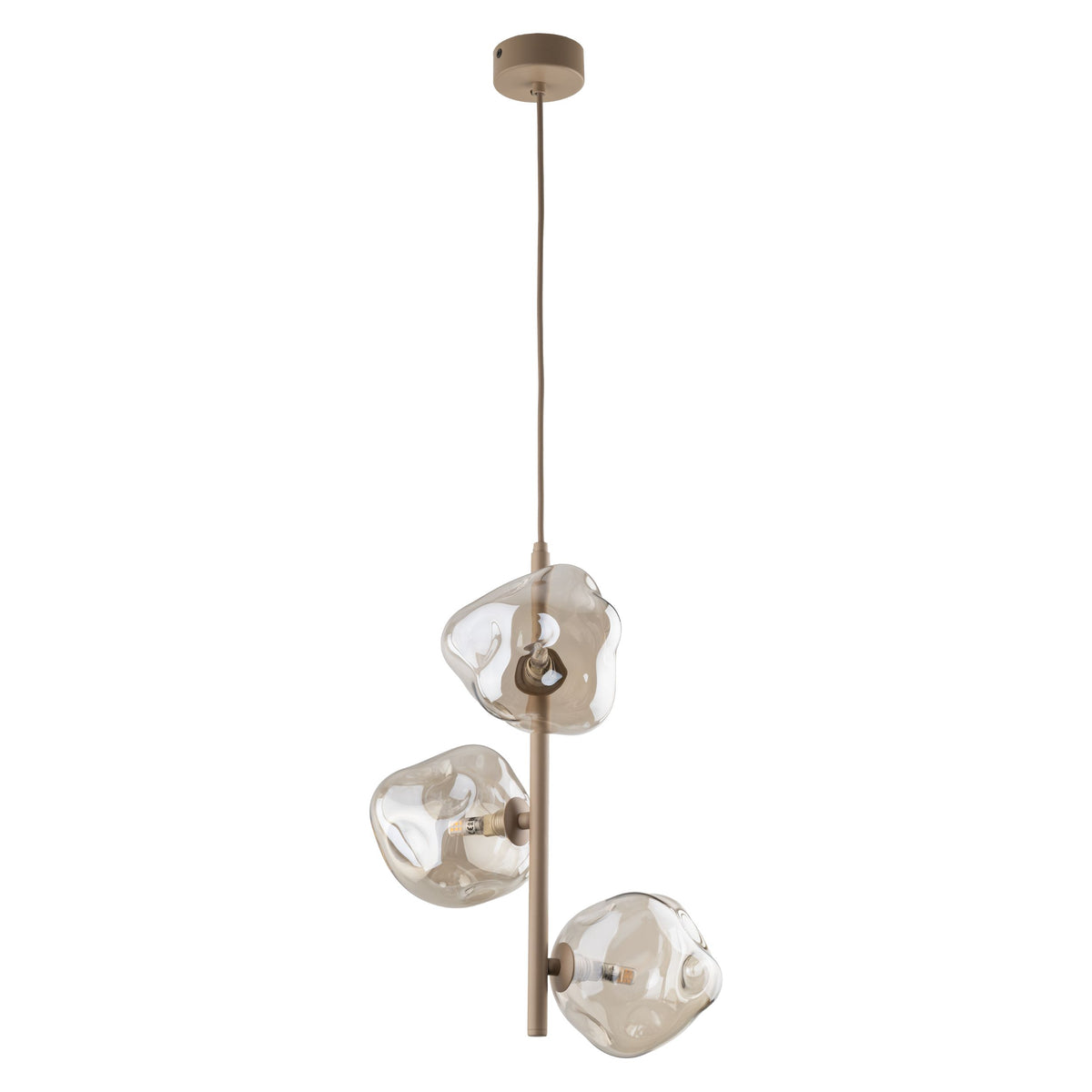 Lustră TK Lighting Lava, nisip, 3 x G9, 11107