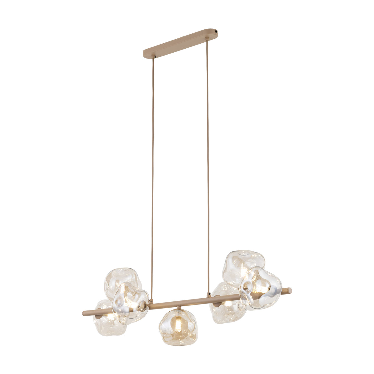 Lustră TK Lighting Lava, nisip, 7 x G9, 11109
