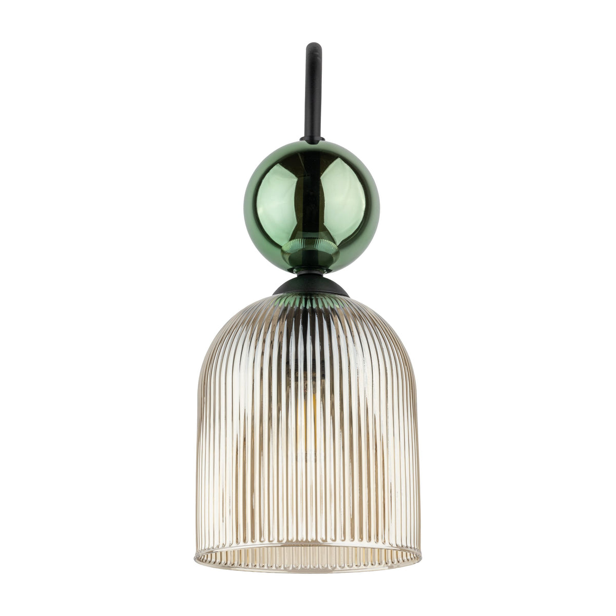 Aplică TK Lighting Sophia, verde, coniac, 11143