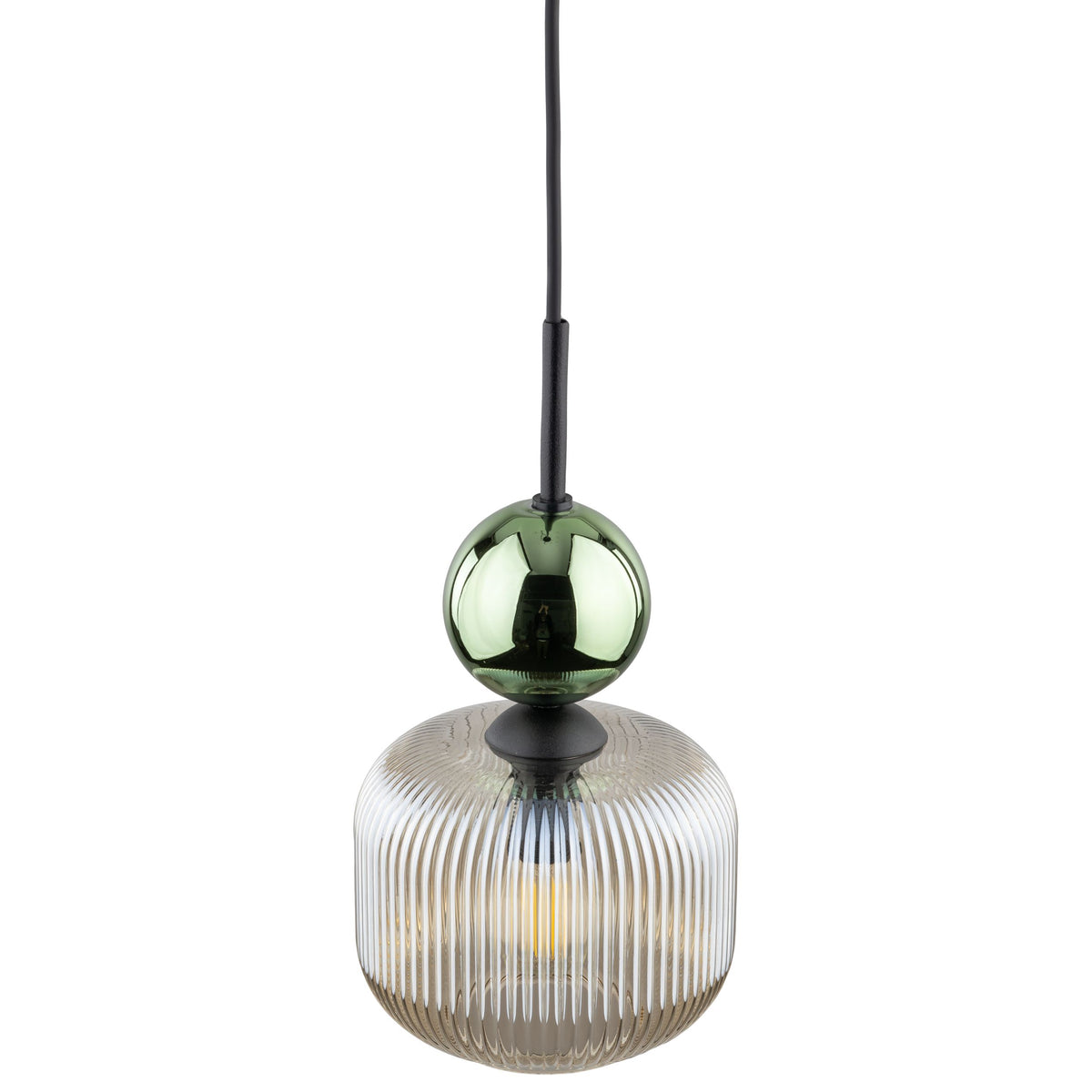 Pendul TK Lighting Sophia, verde, coniac, 11144