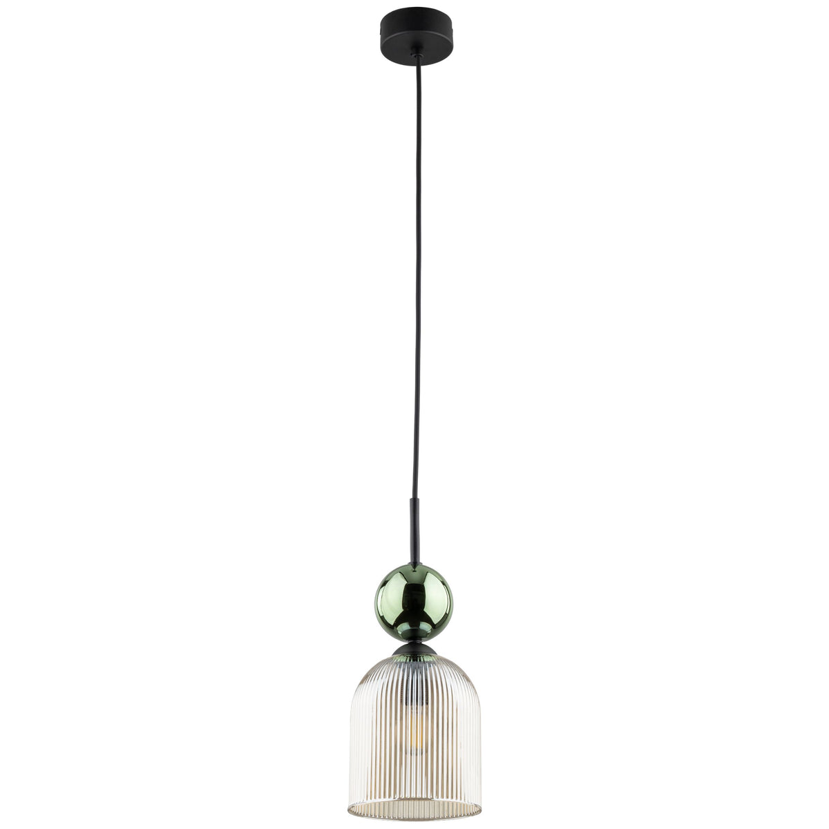 Pendul TK Lighting Sophia, verde, coniac, 11146