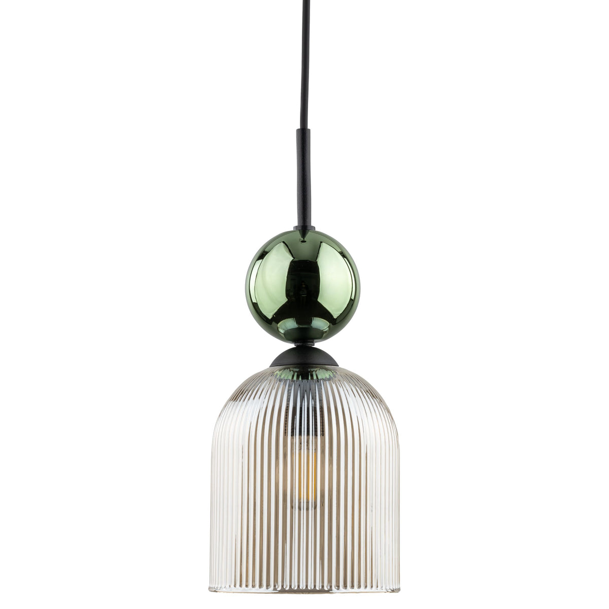 Pendul TK Lighting Sophia, verde, coniac, 11146