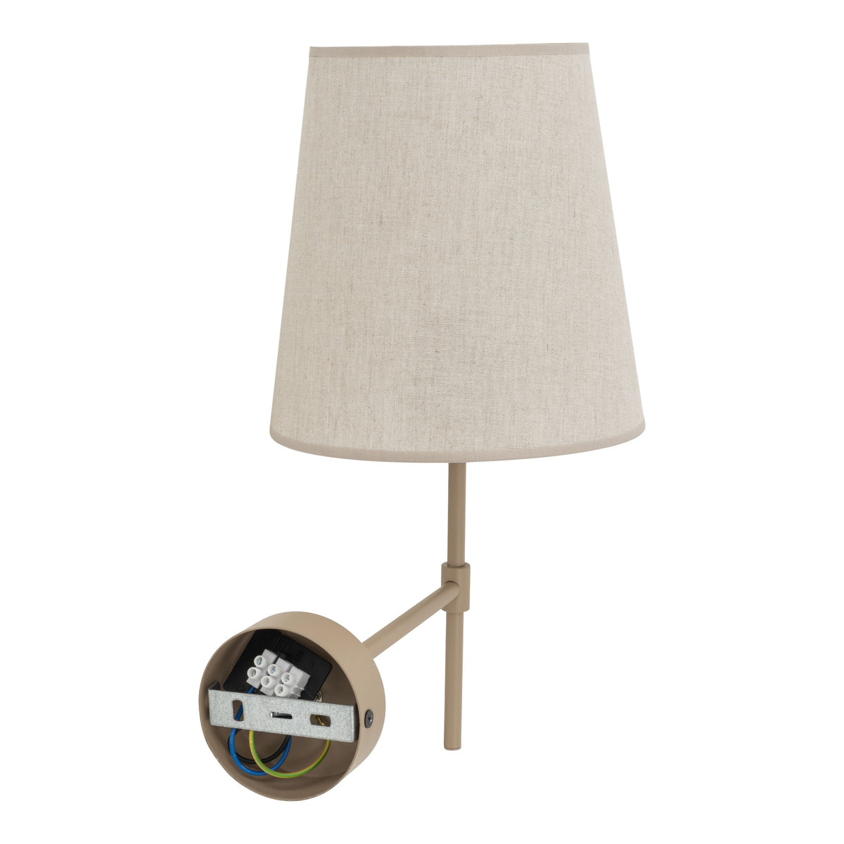 Aplică TK Lighting Elizabeth, nisip, 11166