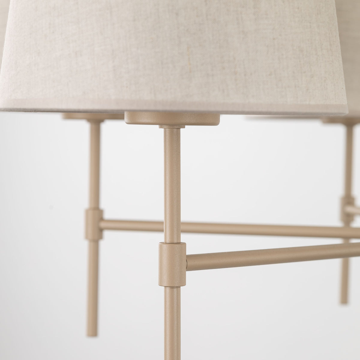 Lustră TK Lighting Elizabeth, nisip, 6 x E27, 11167