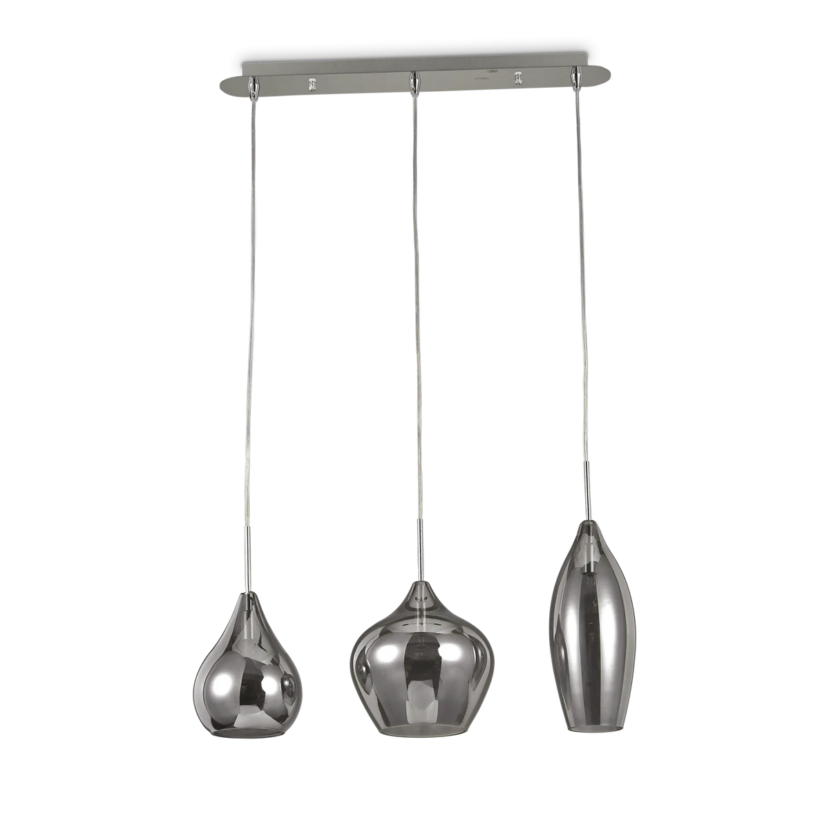 Lustră Ideal Lux Soft SP3, fumuriu, 111865